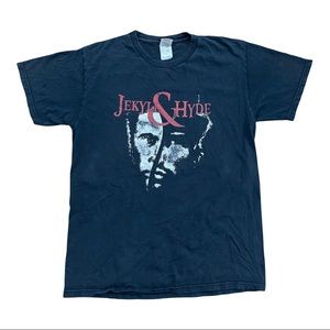2000s Jekyl & Hyde Promo Book Graphic T-shirt Size Large